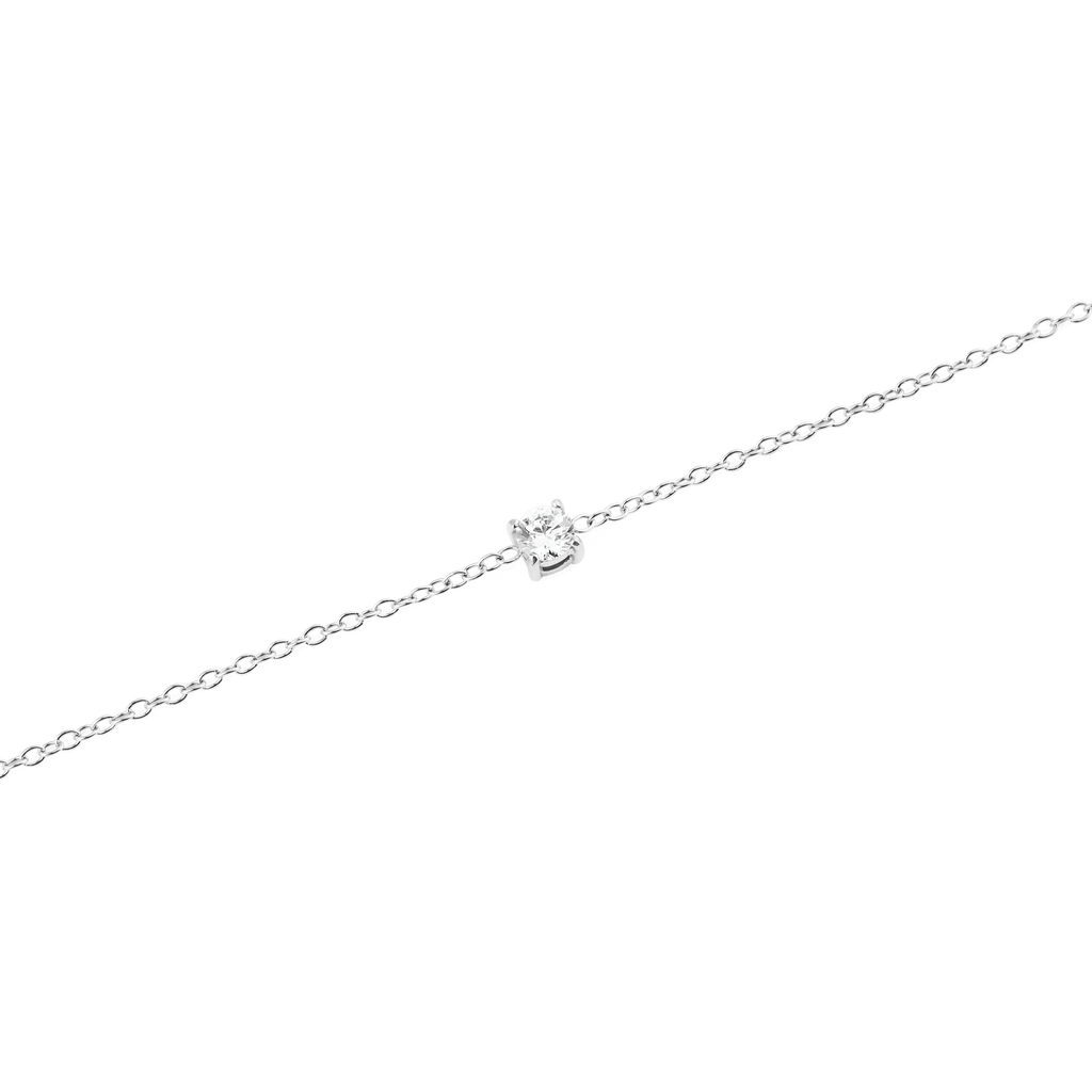 Mirelle Solitaire Bracelet Silver