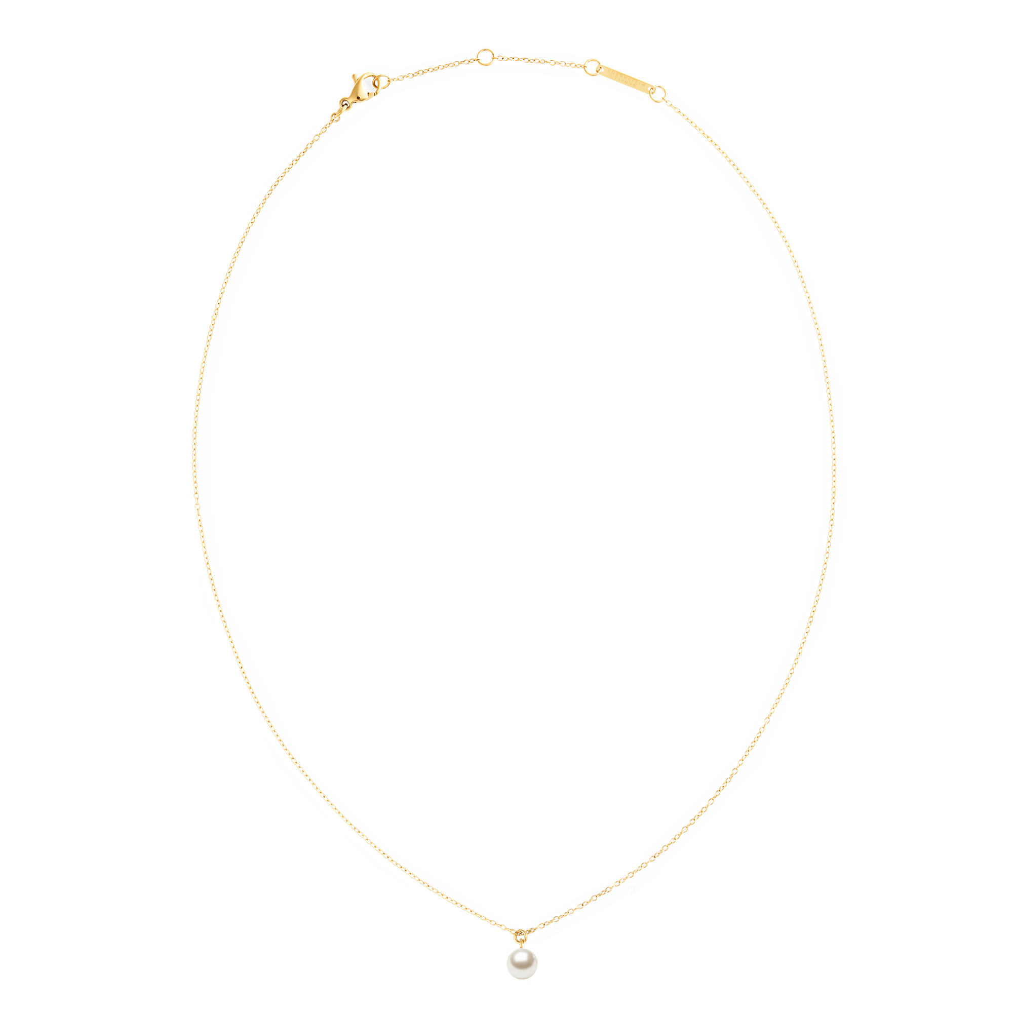 Pearl Necklace Gold