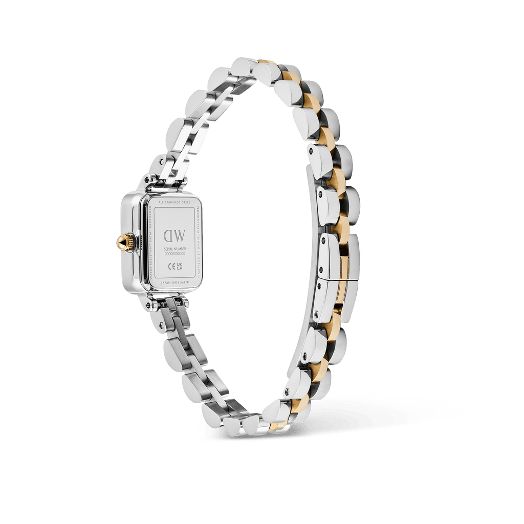 Quadro Mini Arch 3-Link Two Tone Rose Gold