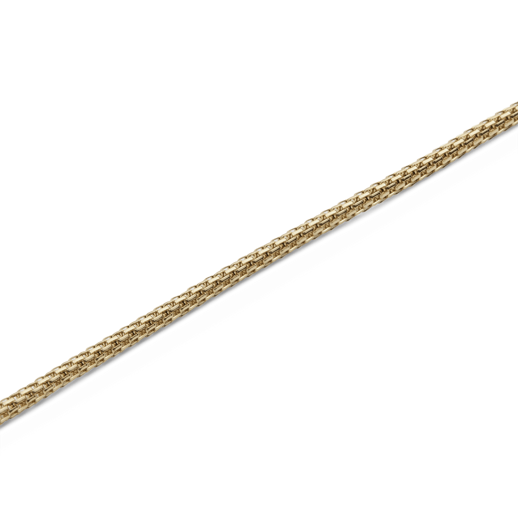 Tide Mesh Necklace Gold 1.8