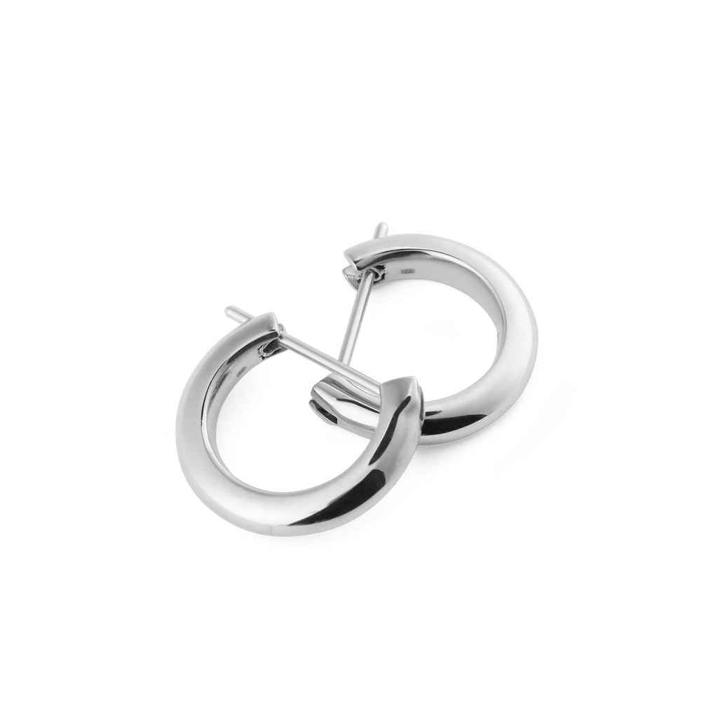 Arch Earring Silver 9mm
