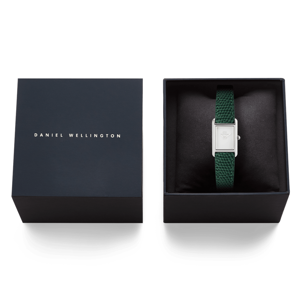 Bound Mini Green Lizard Silver