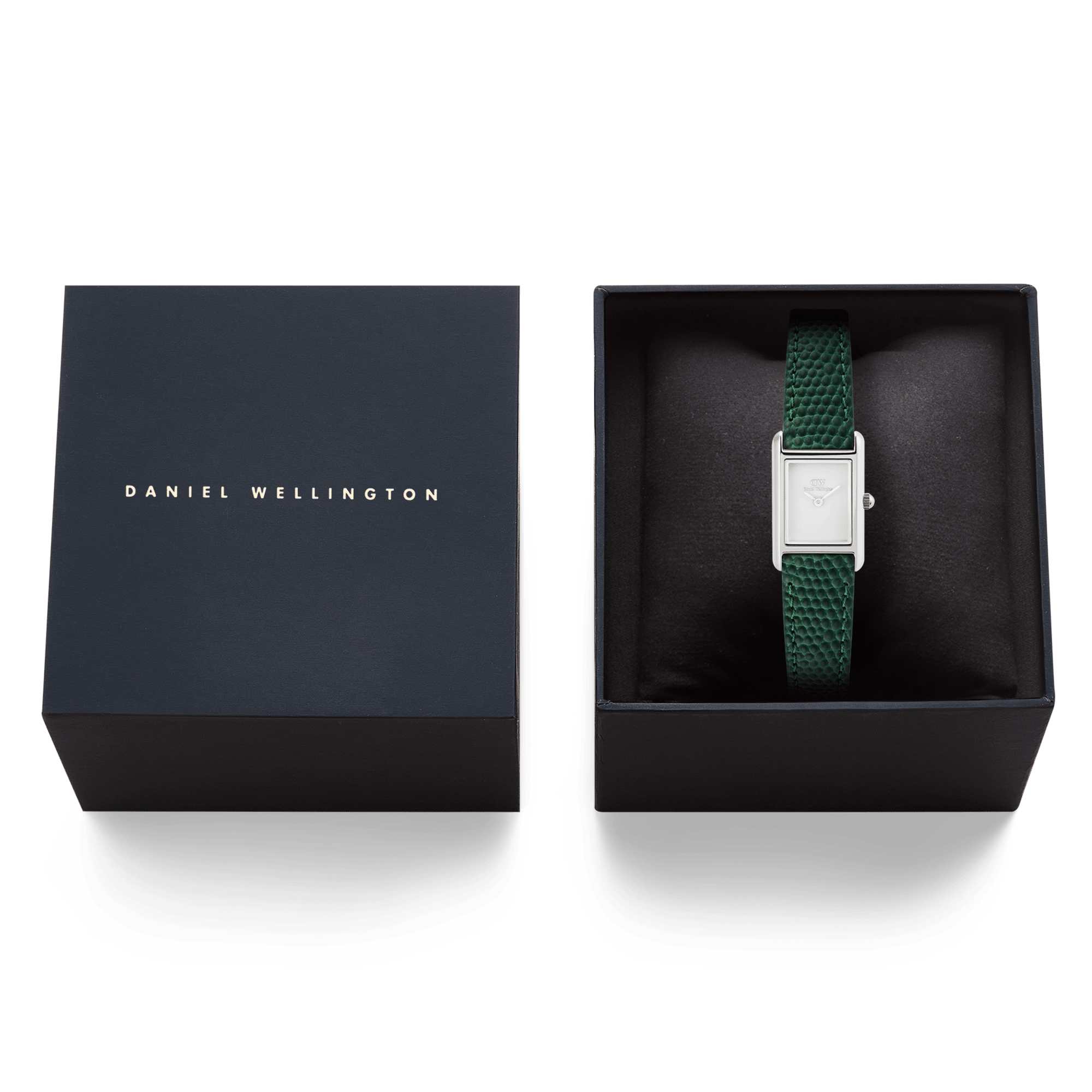 Bound Mini Green Lizard Silver