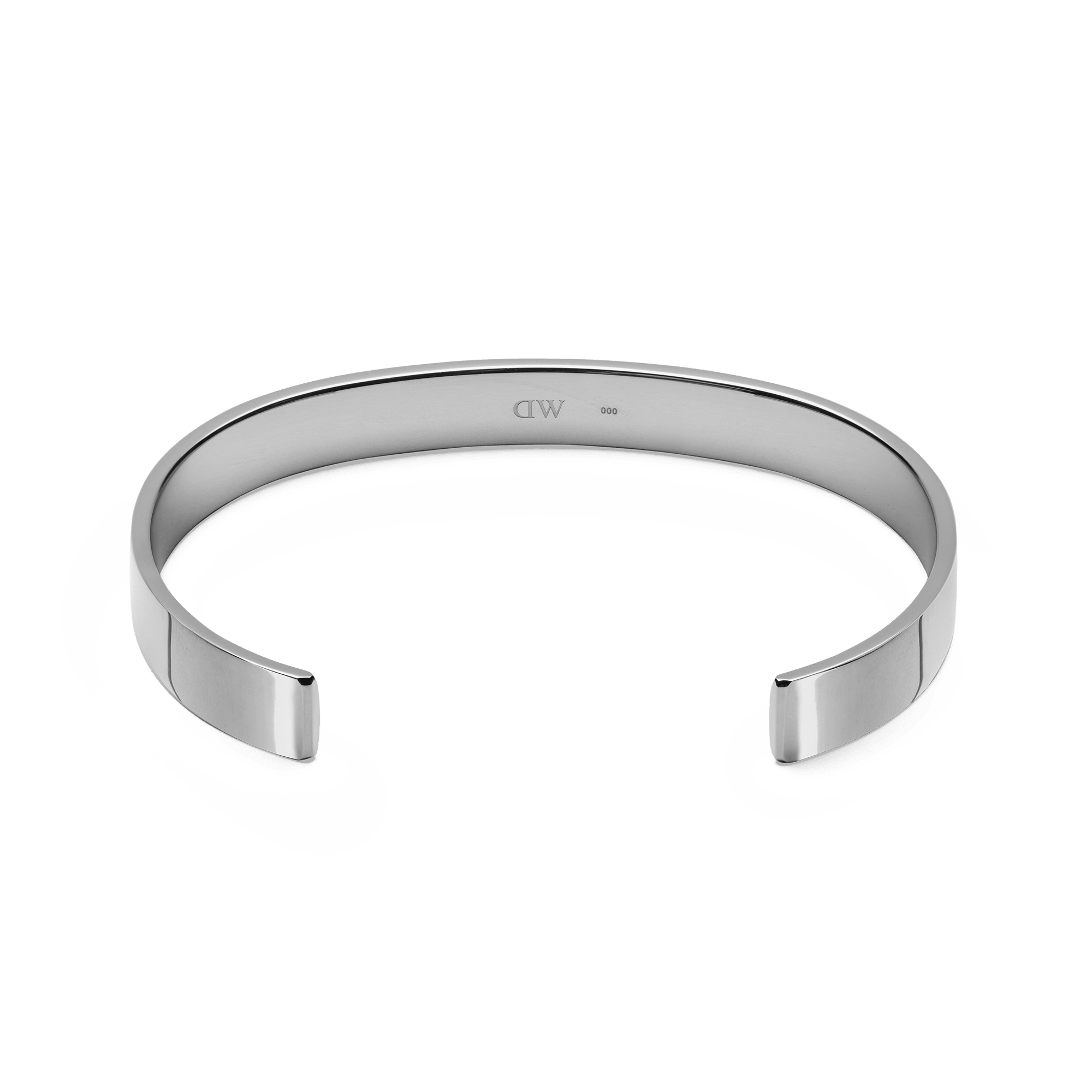 Line Cuff Polished Silver