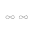 Mirelle Infinity Earrings Silver