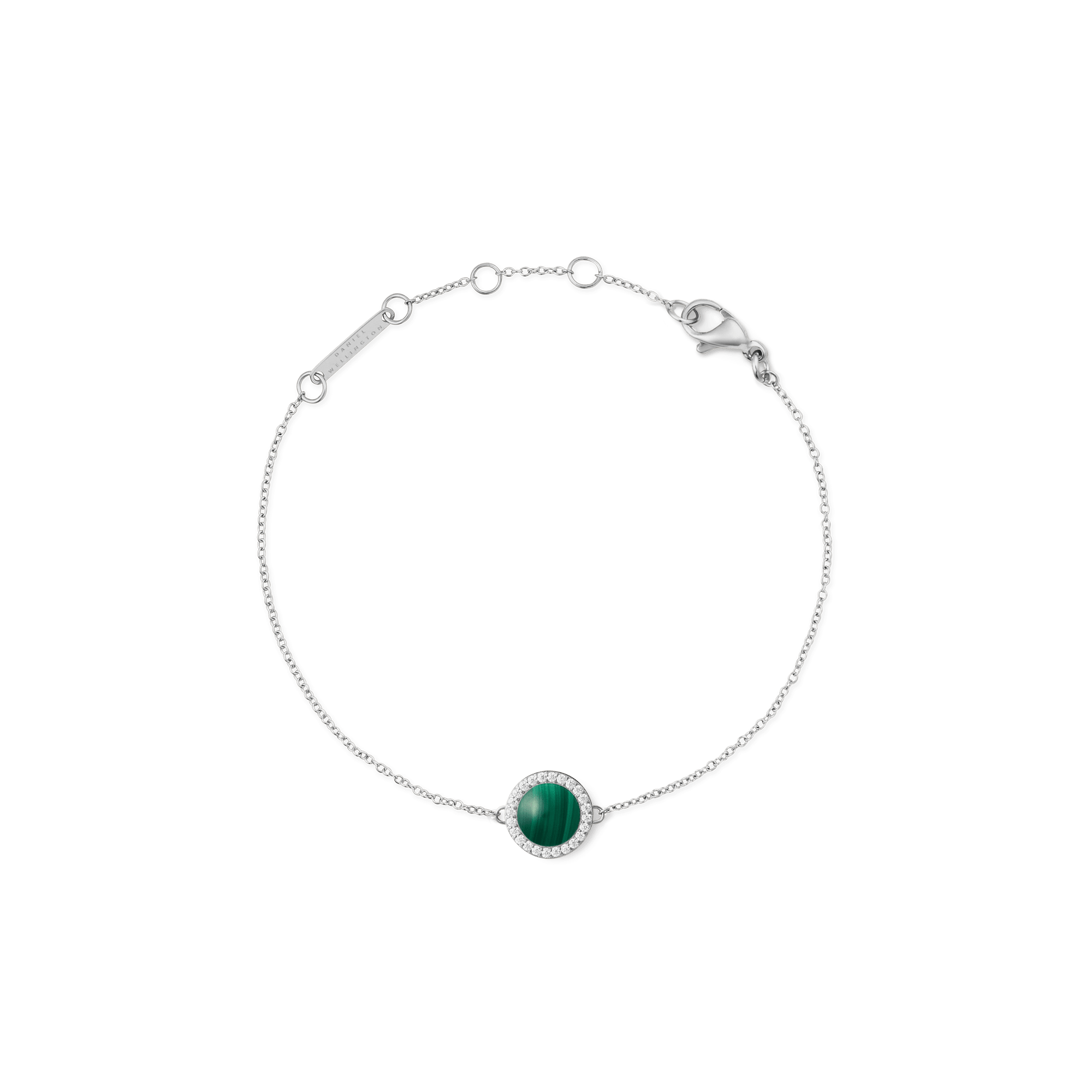 Audrey Bracelet Malachite Silver