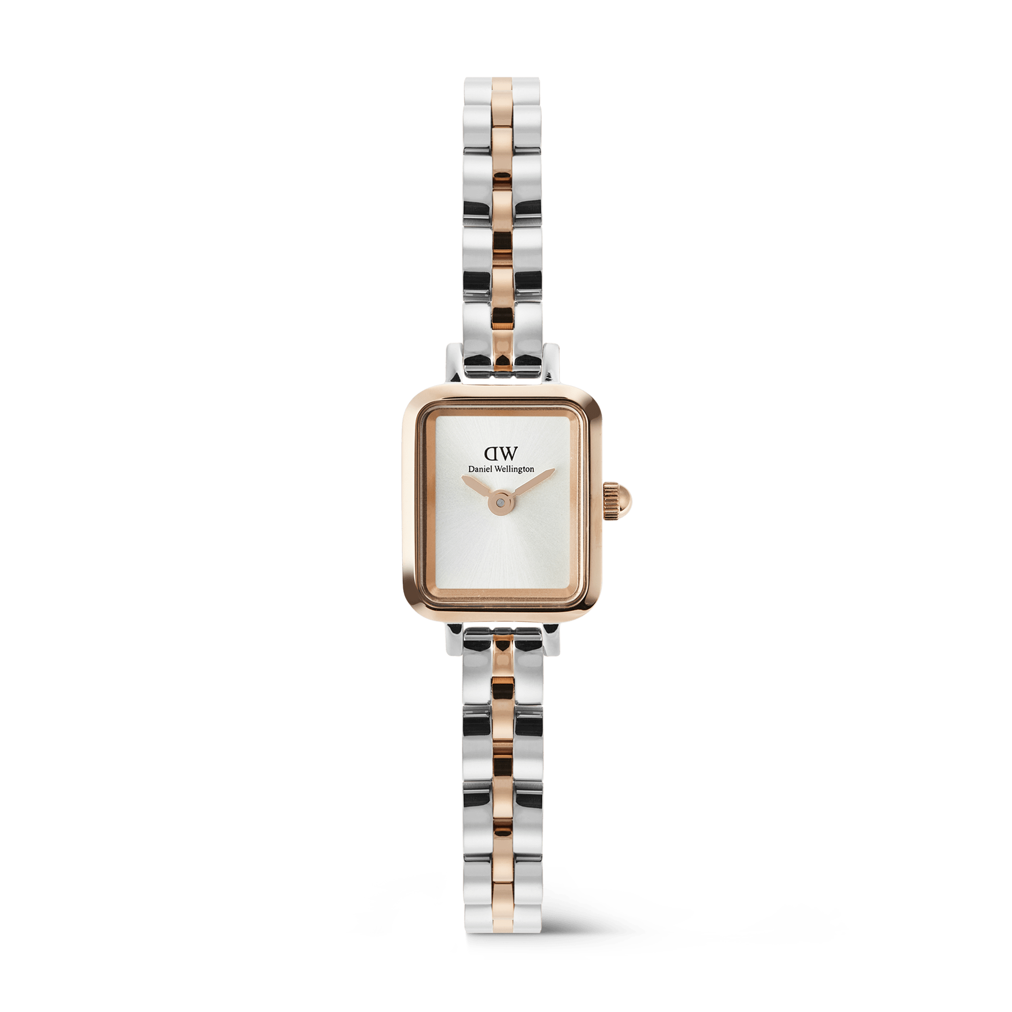 Quadro Mini Arch 3-Link Two Tone Rose Gold