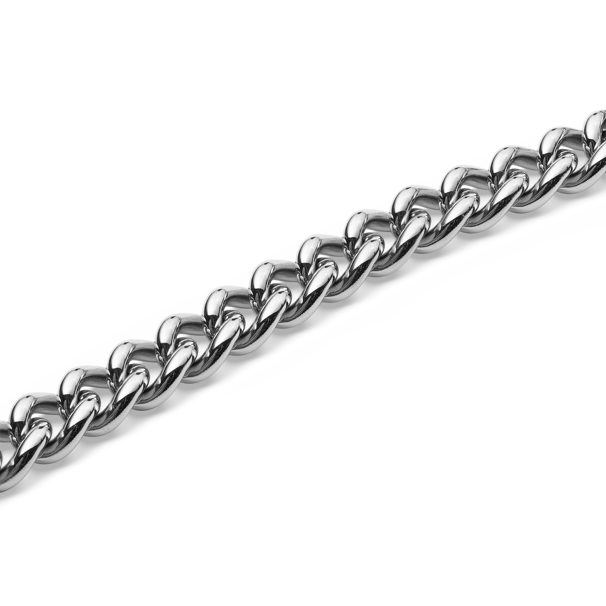 Chunky Chain Necklace Silver