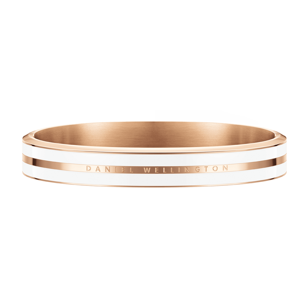 Emalie Infinite Rose Gold Satin White