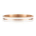 Emalie Infinite Rose Gold Satin White