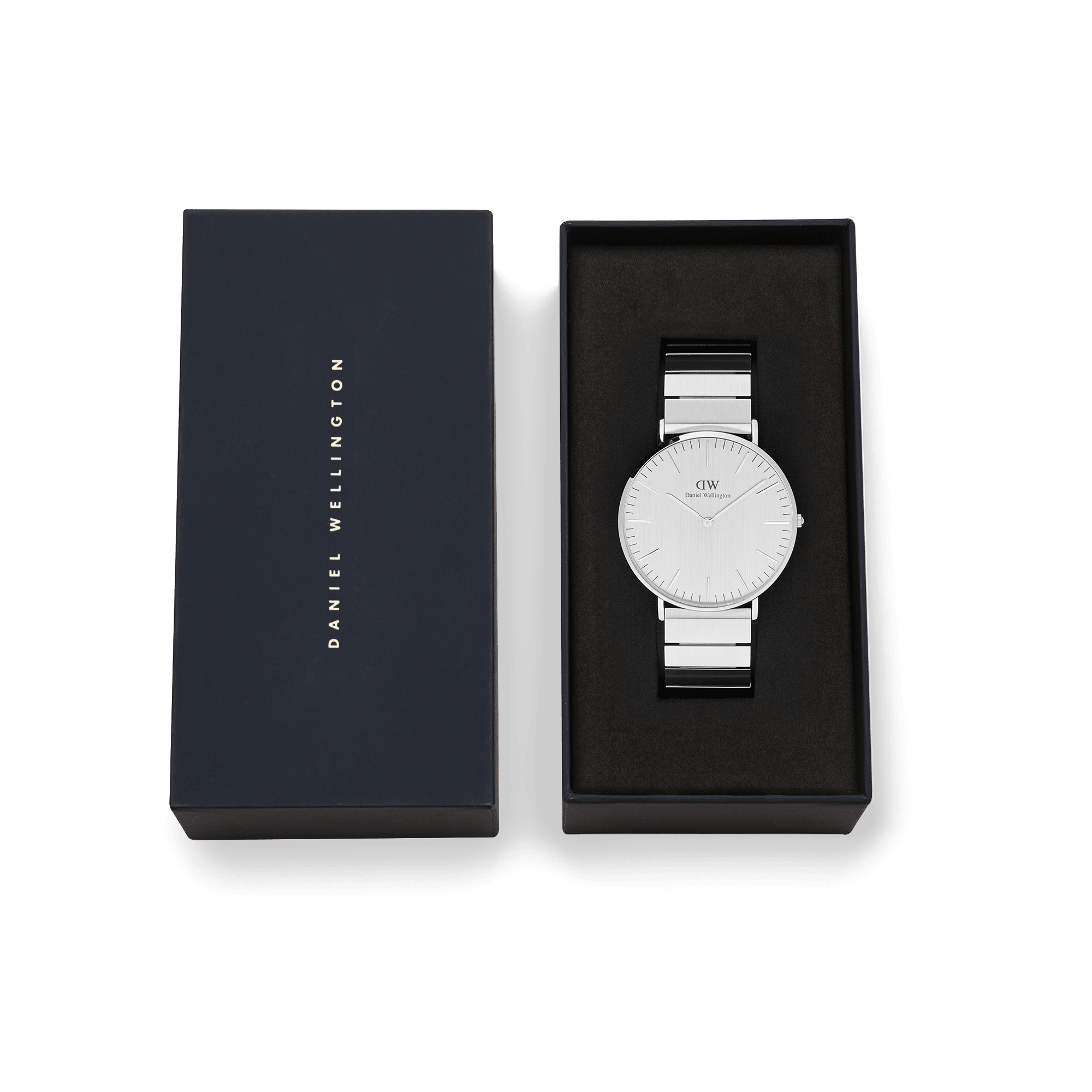 Classic Piano Link Silver Unitone