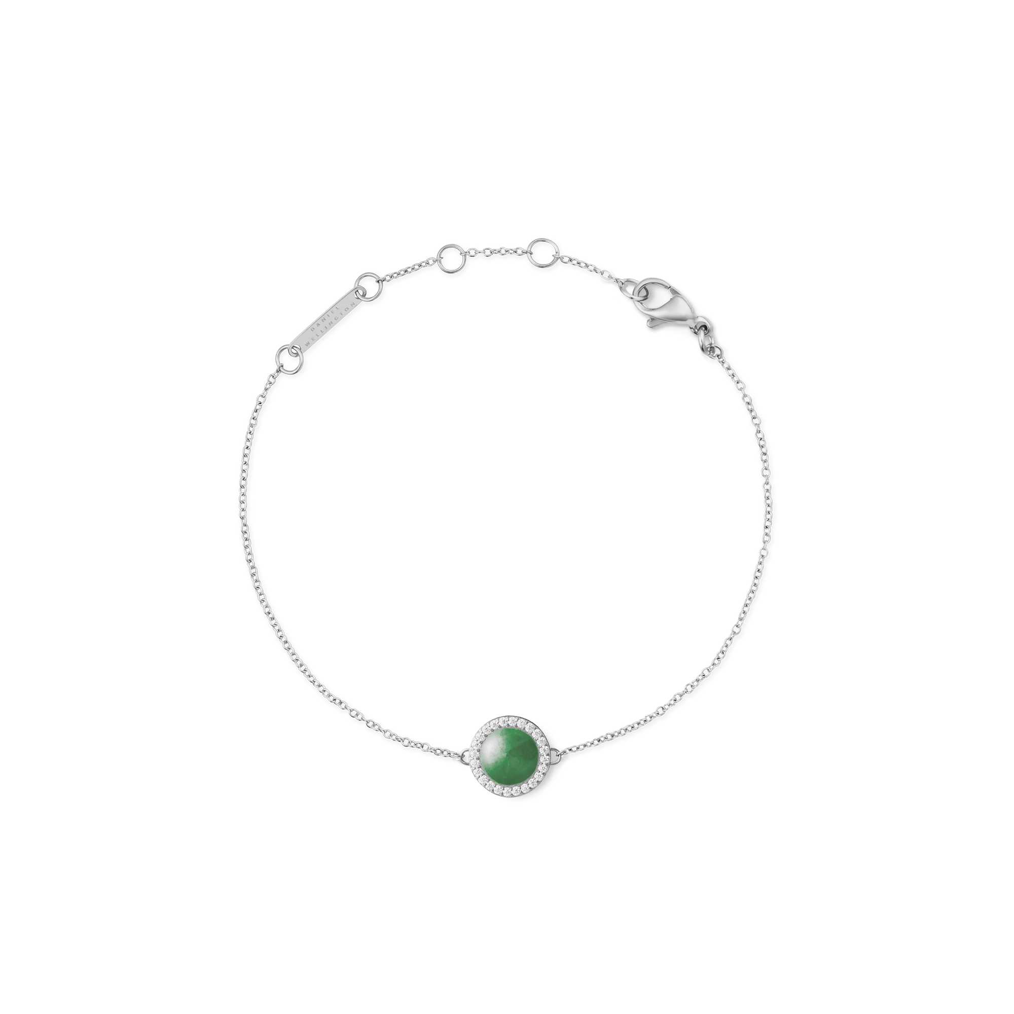Audrey Bracelet Jade Silver