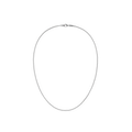 Tide Mesh Necklace Silver 1.8