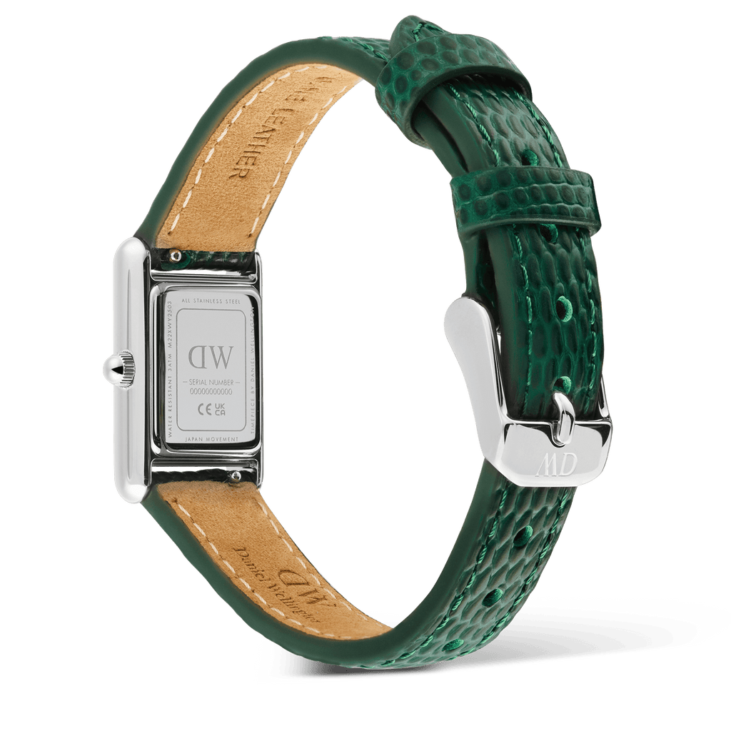 Bound Mini Green Lizard Silver