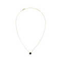 Audrey Necklace Black Agathe Gold
