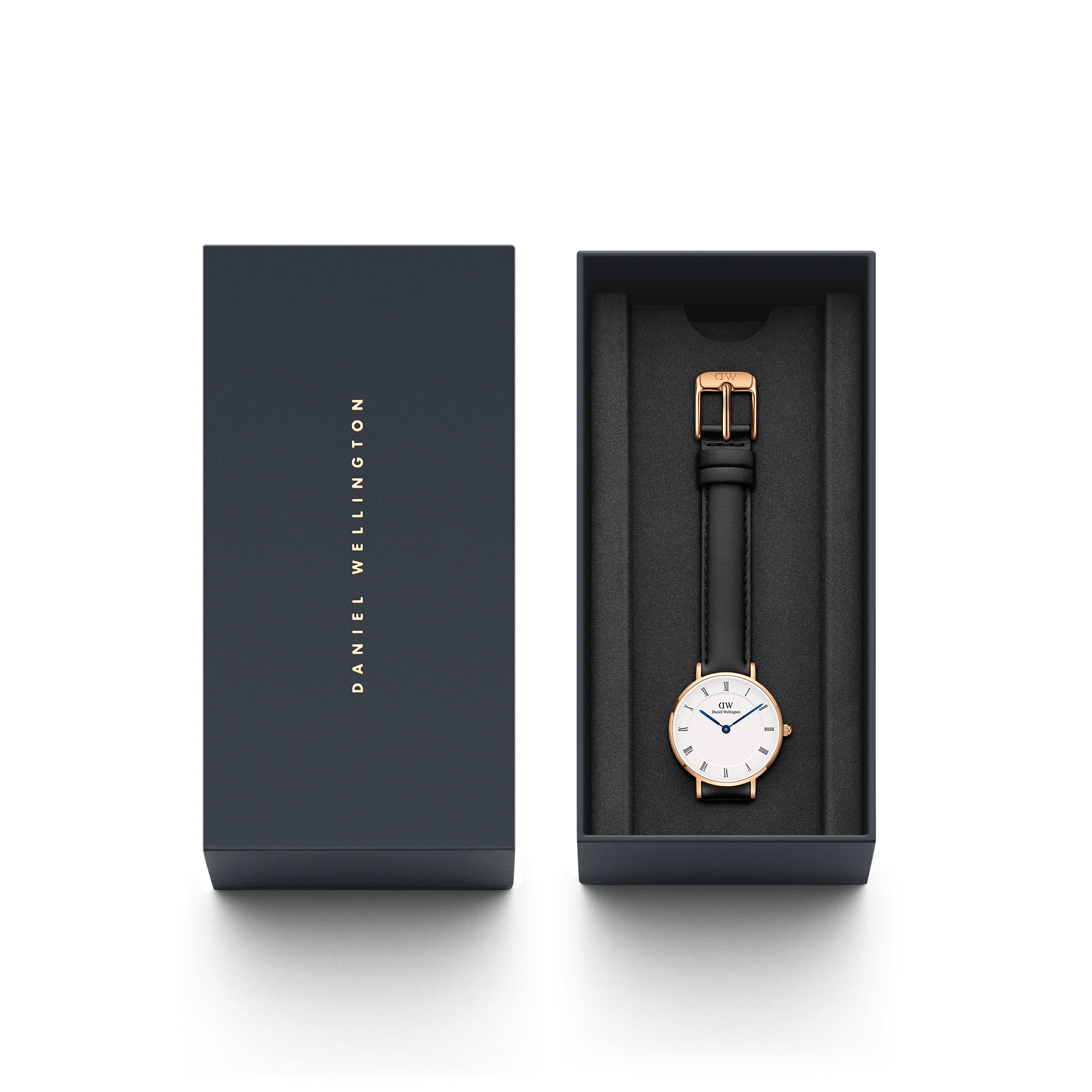 Petite Roman Numerals Sheffield Rose Gold