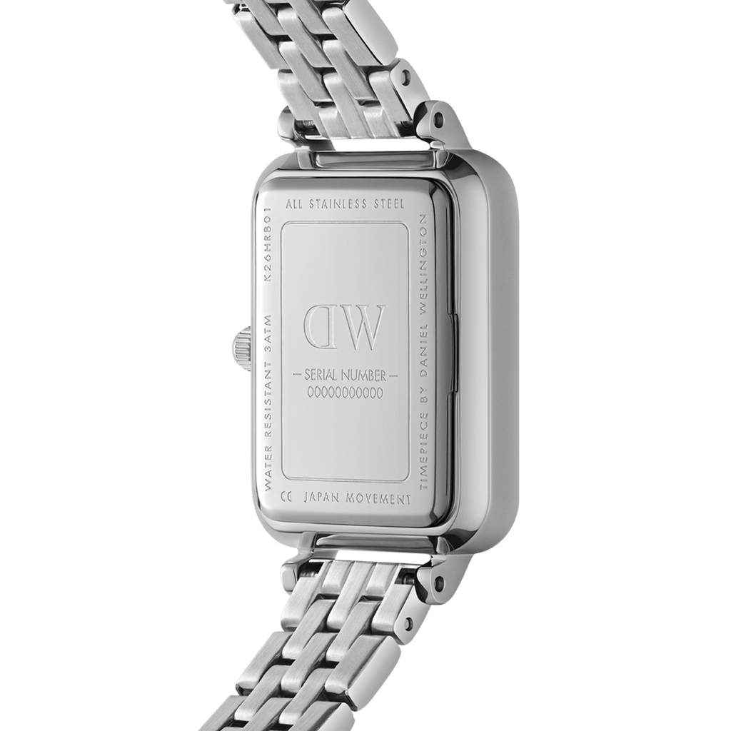 Quadro Lumine Bezel 5-Link Arctic Silver