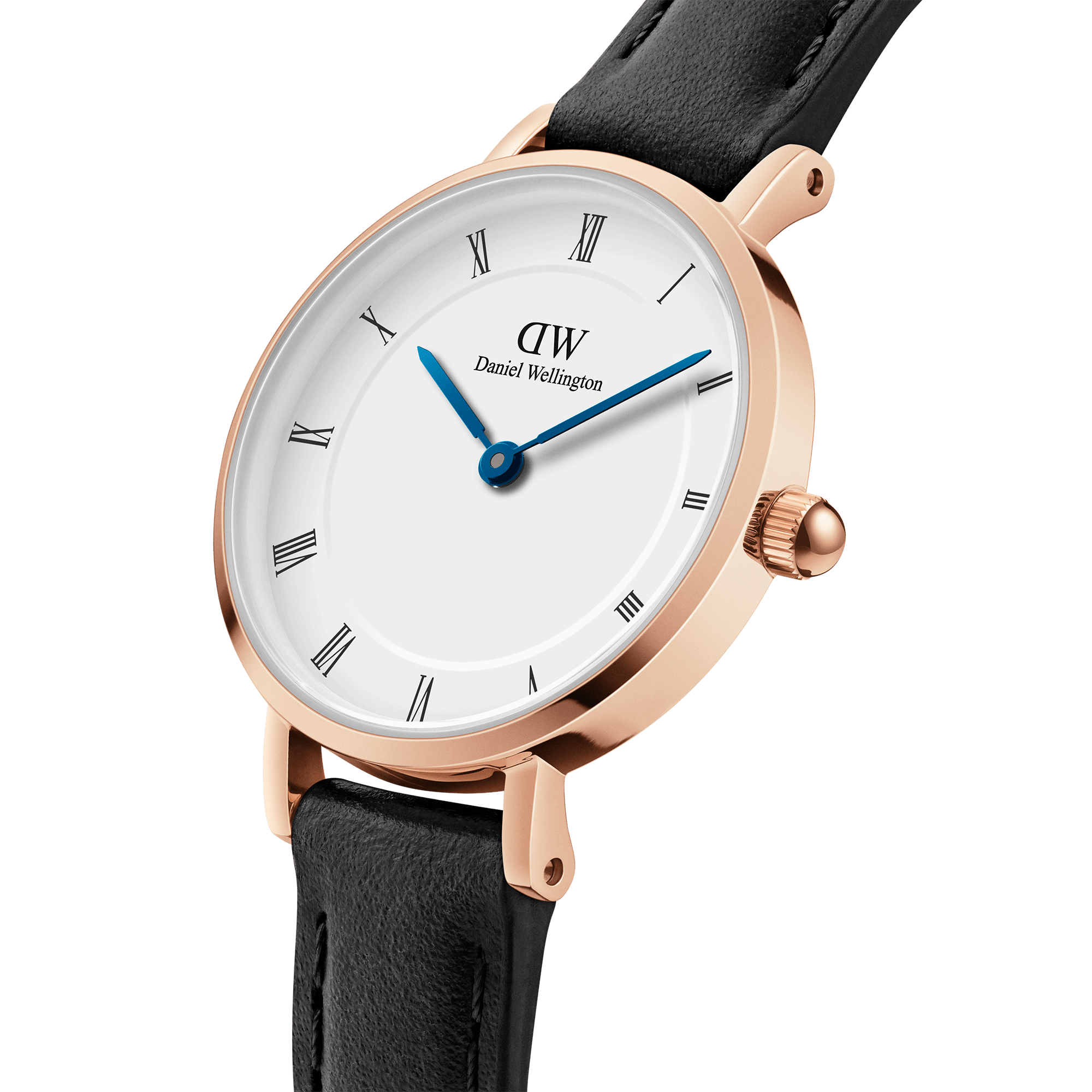 Petite Roman Numerals Sheffield Rose Gold
