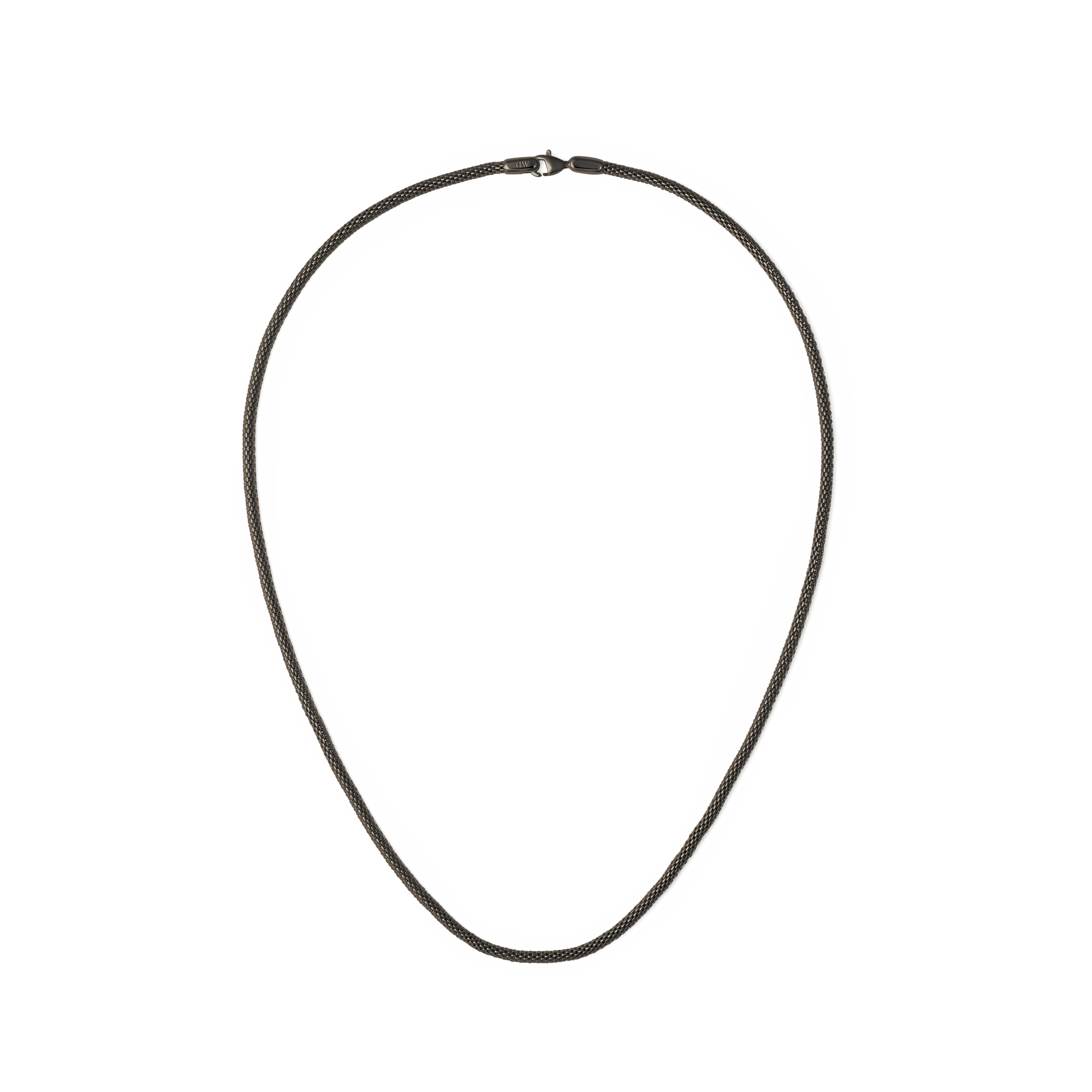 Tide Mesh Necklace Graphite 2.8