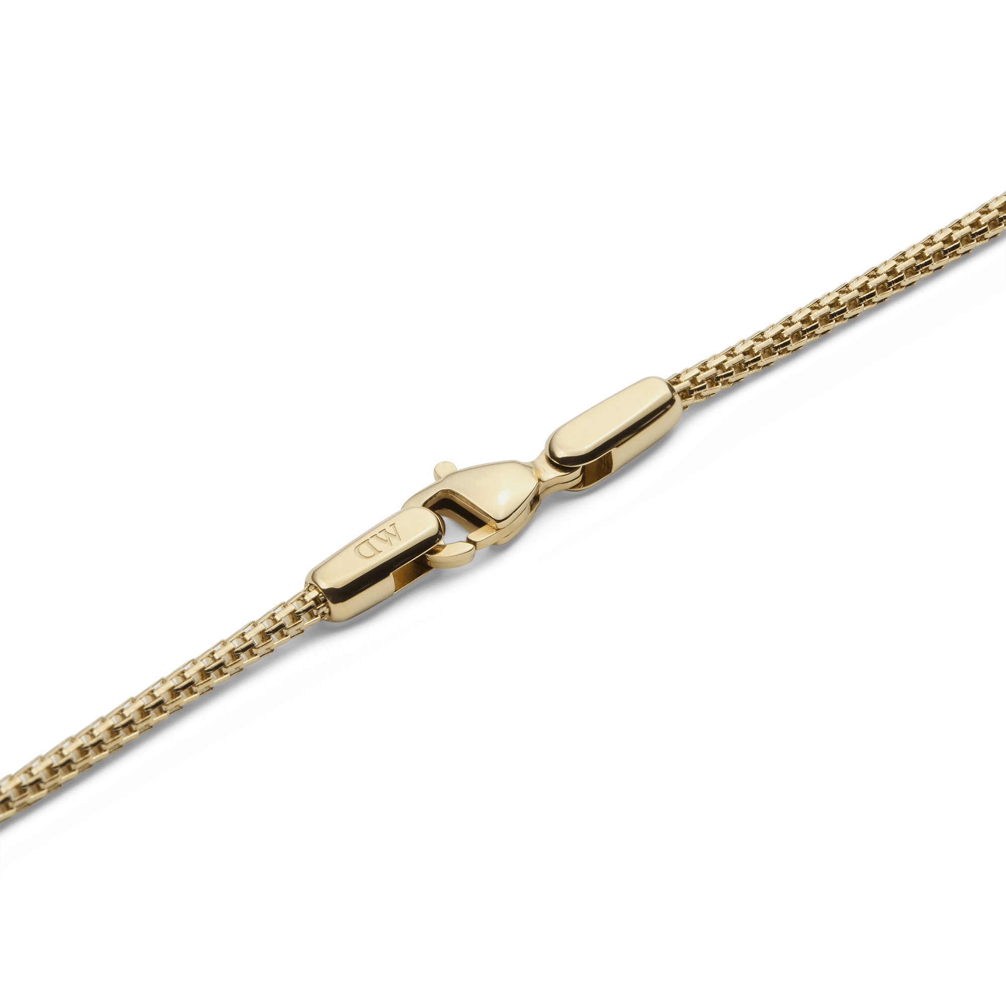 Tide Mesh Necklace Gold 1.8