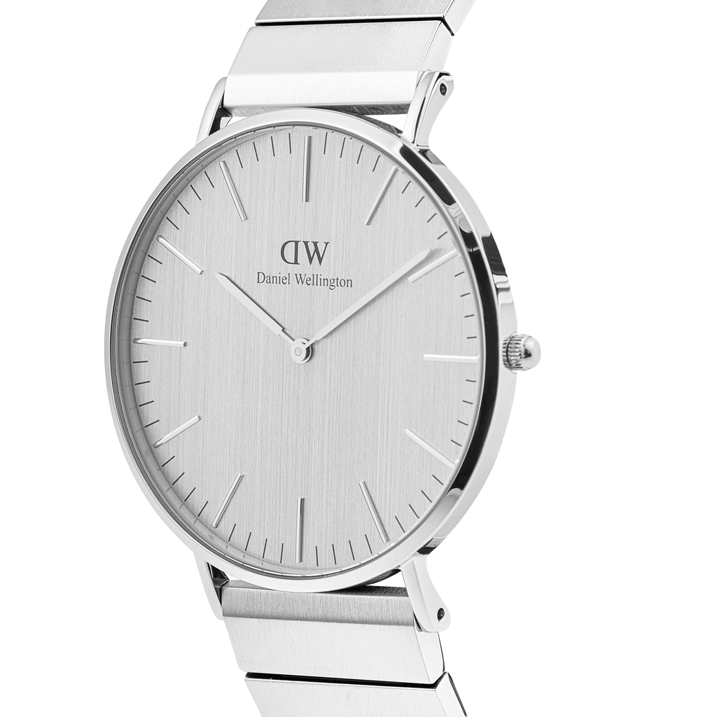 Classic Piano Link Silver Unitone