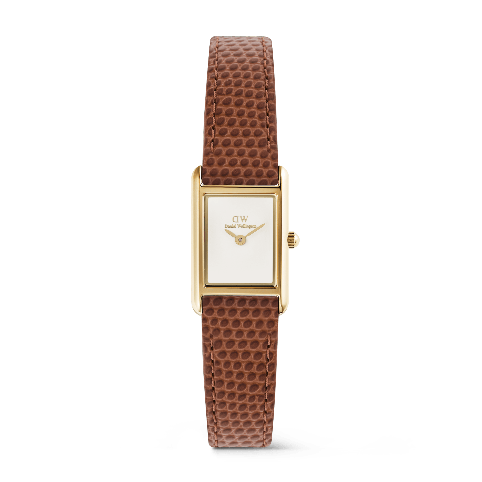 Bound Mini Light Brown Lizard Gold
