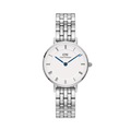 Petite Roman Numerals 5-Link Silver