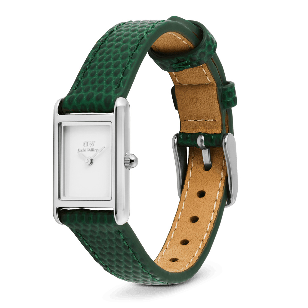 Bound Mini Green Lizard Silver