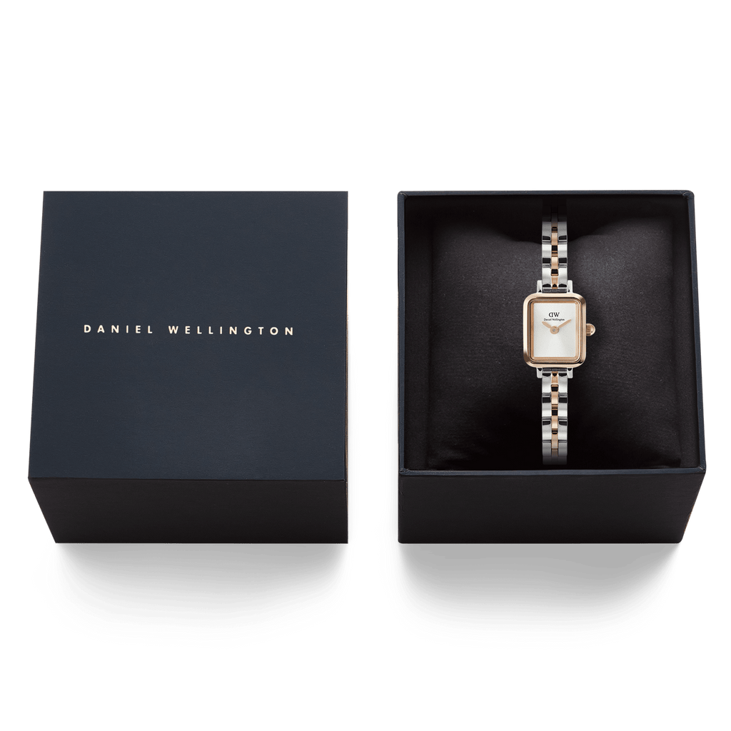 Quadro Mini Arch 3-Link Two Tone Rose Gold
