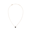 Audrey Necklace Black Agathe Rose Gold