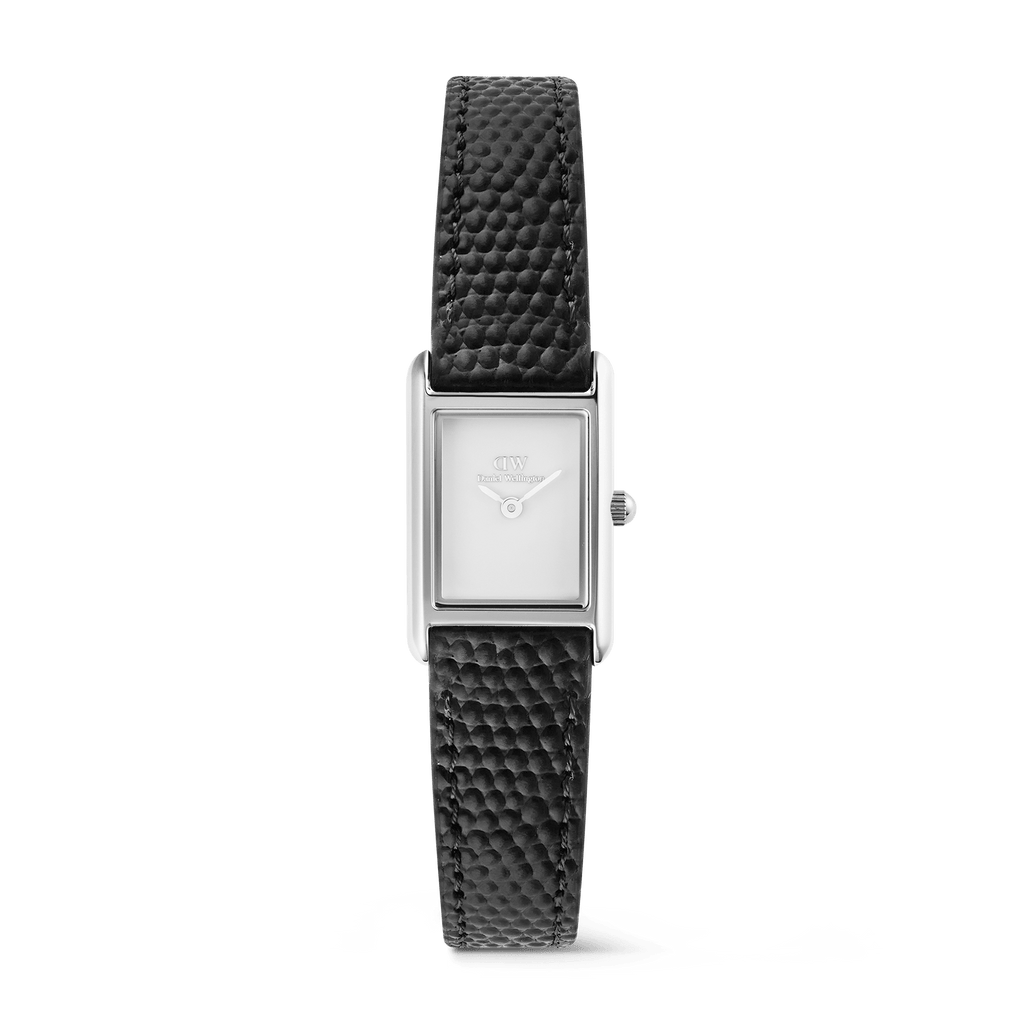 Bound Mini Black Lizard Silver
