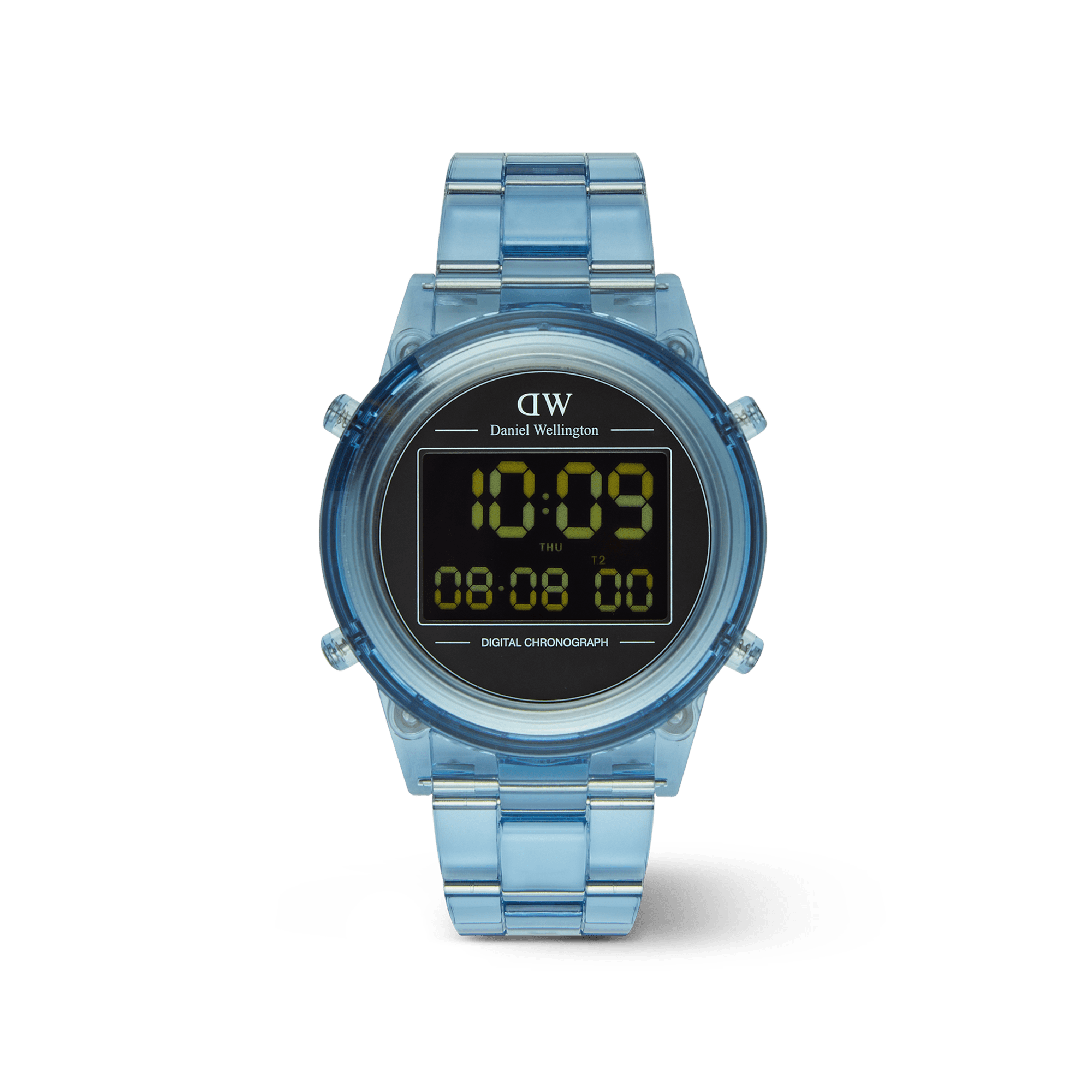 Retro Digital Light Blue Light Blue