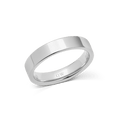 Line Ring Polished Silver 4.5mm
