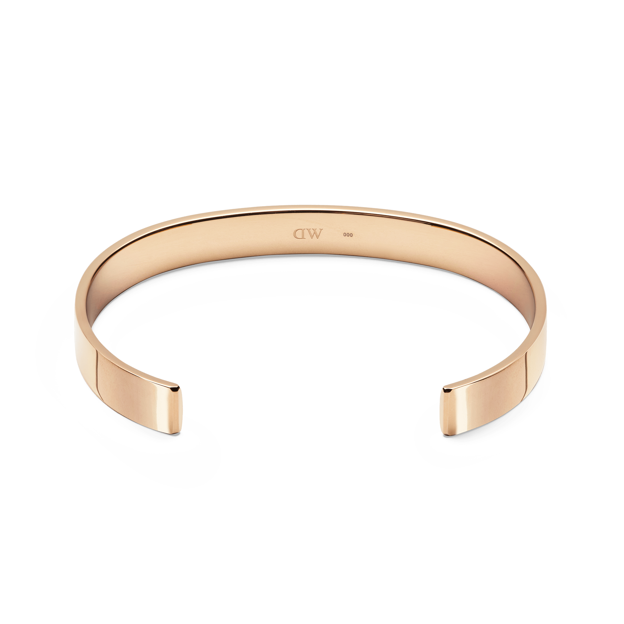 Line Cuff Polished Rose Gold