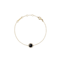 Audrey Bracelet Black Agathe Gold