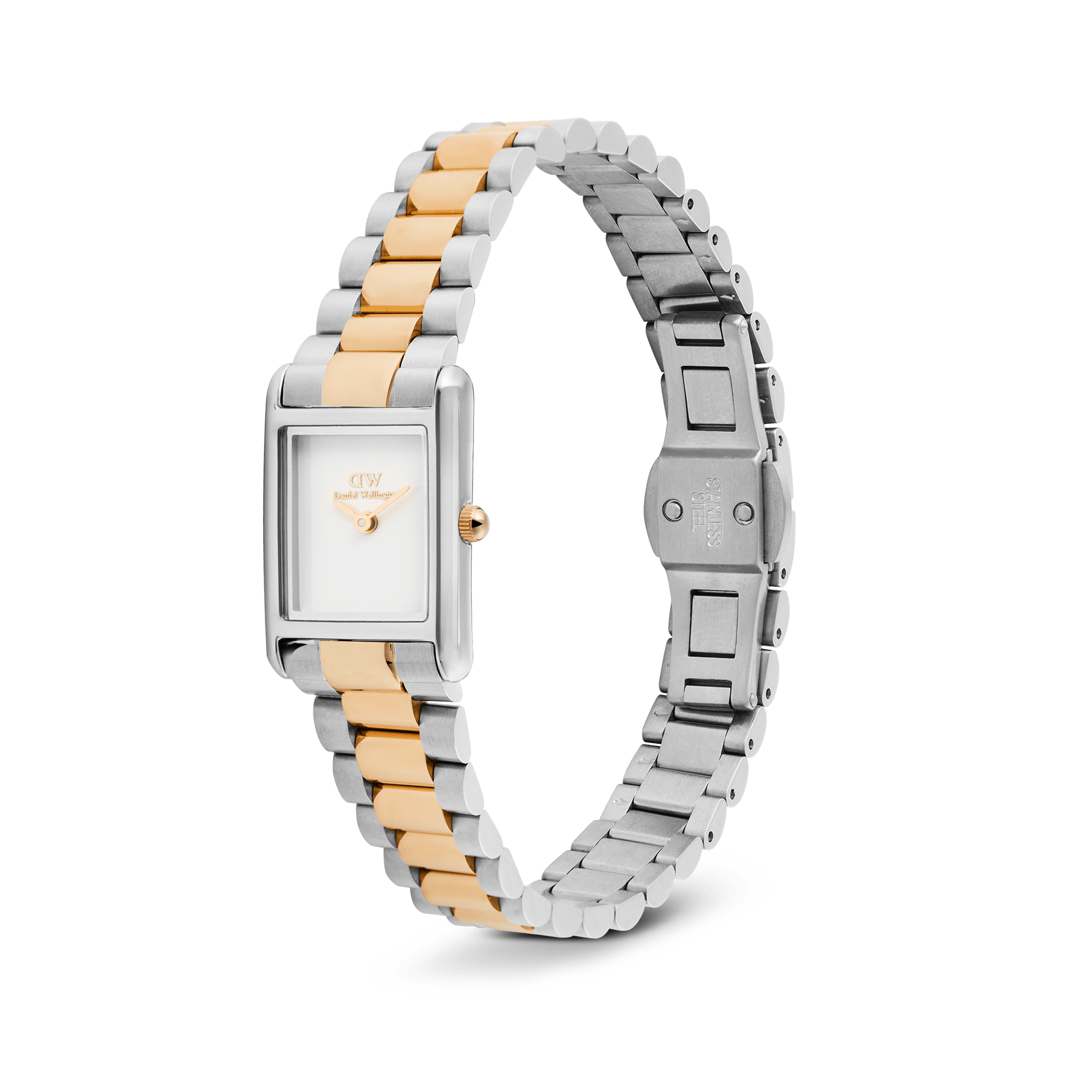 Bound Mini 3-Link Two Tone Rose Gold