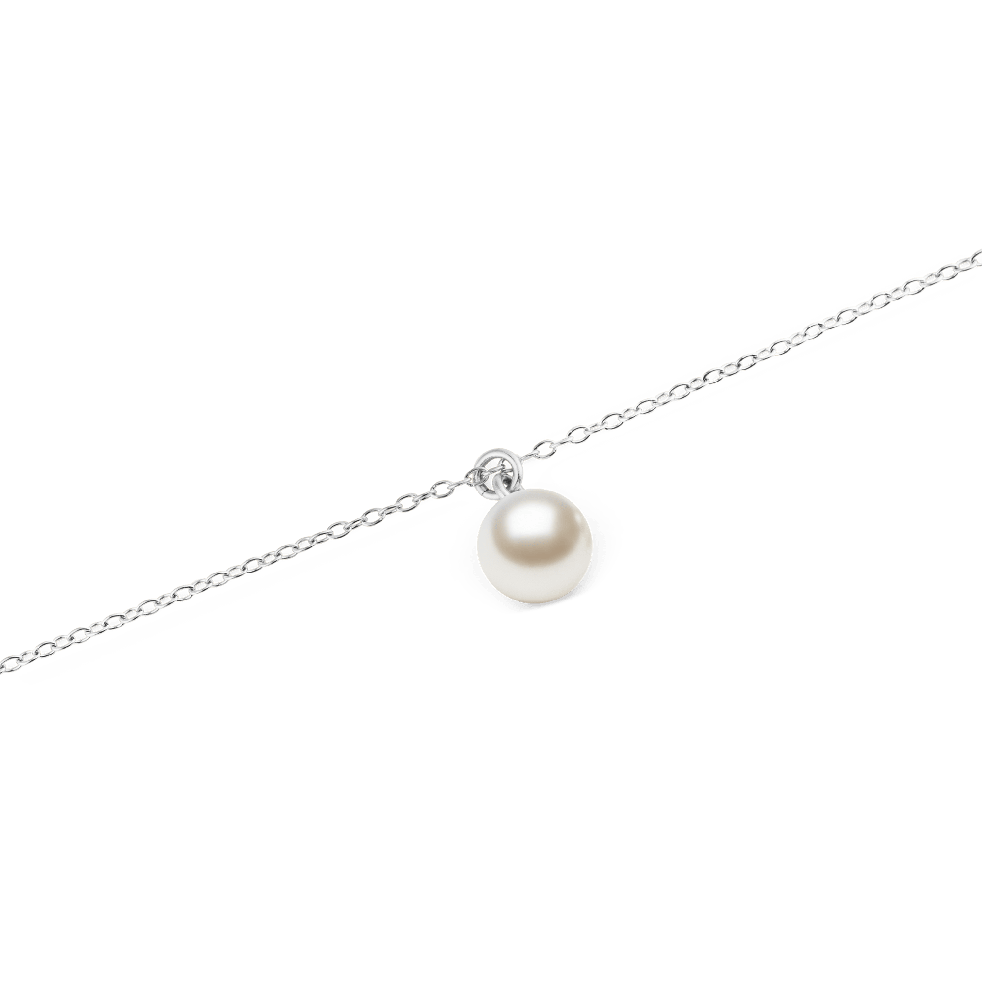 Pearl Necklace Silver