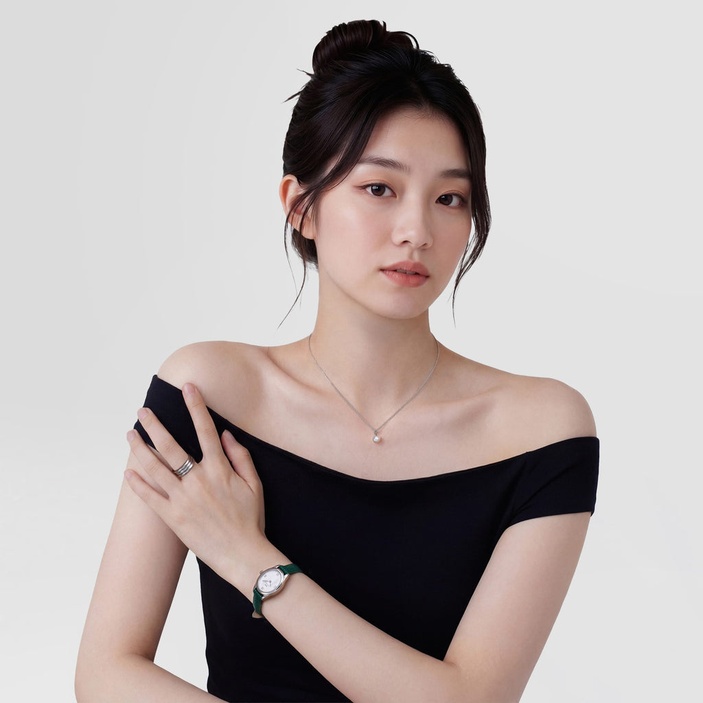 Pearl Necklace Silver