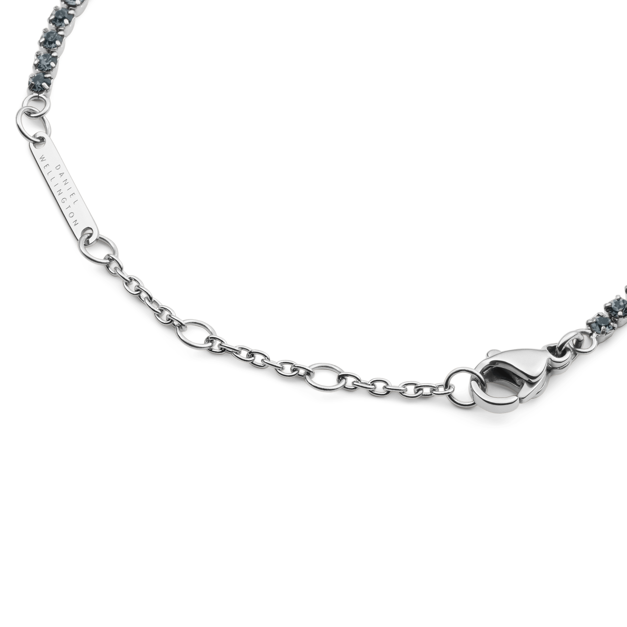 Classic Tennis Bracelet Nightfall Silver