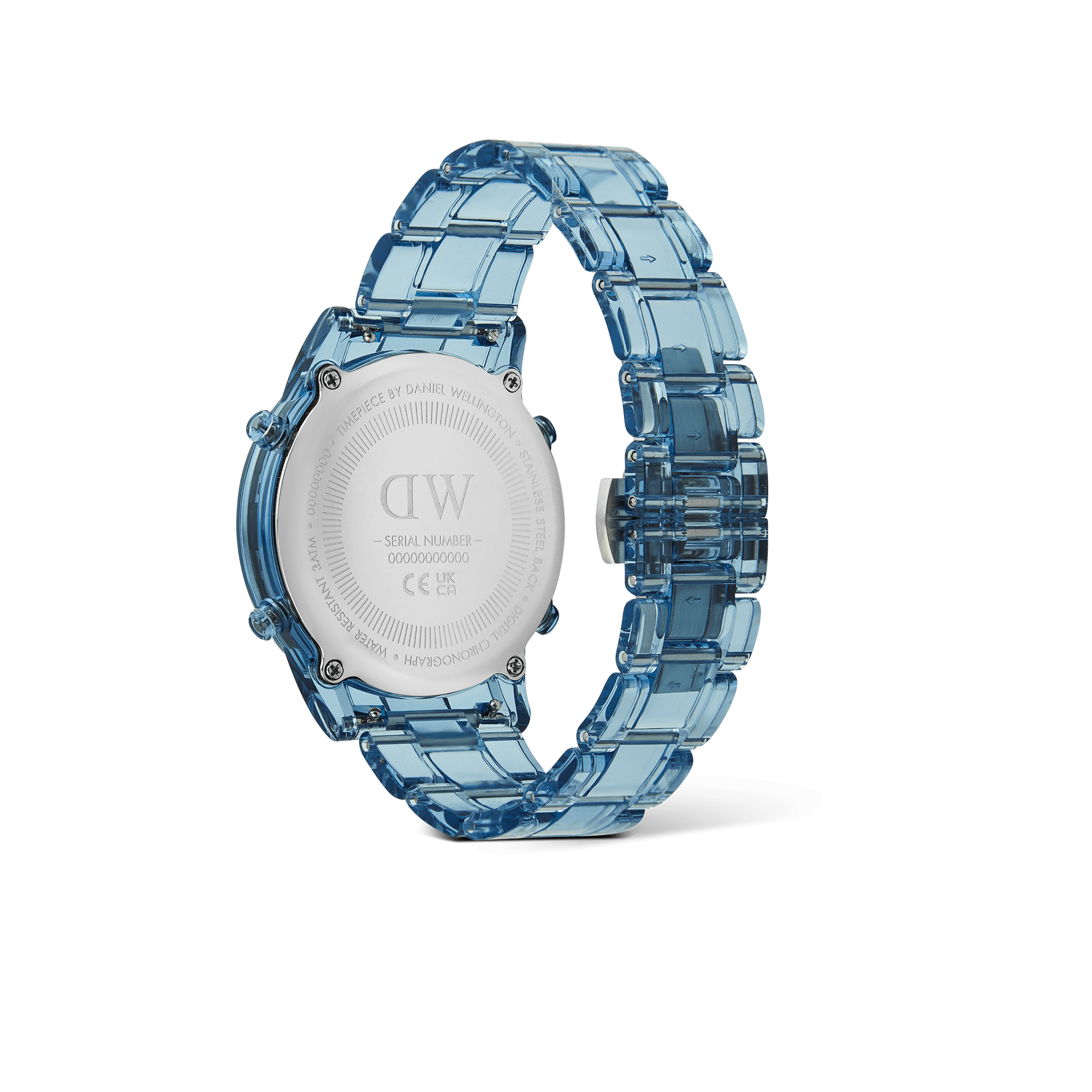 Retro Digital Light Blue Light Blue