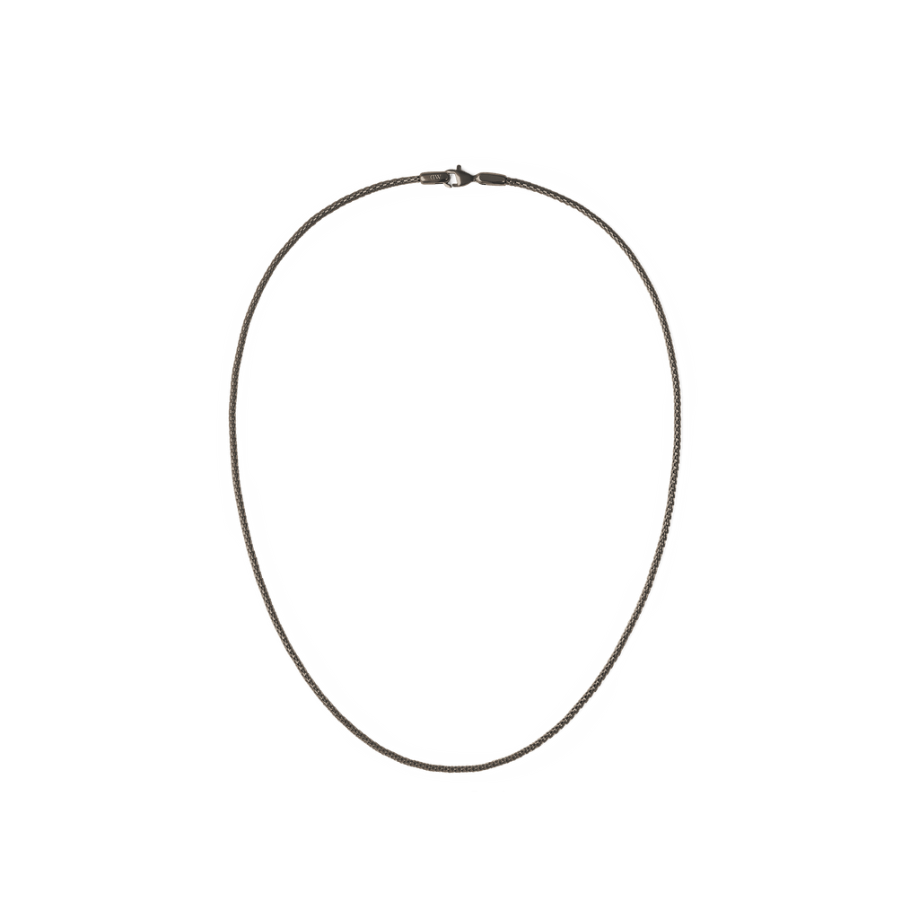 Tide Mesh Necklace Graphite 1.8