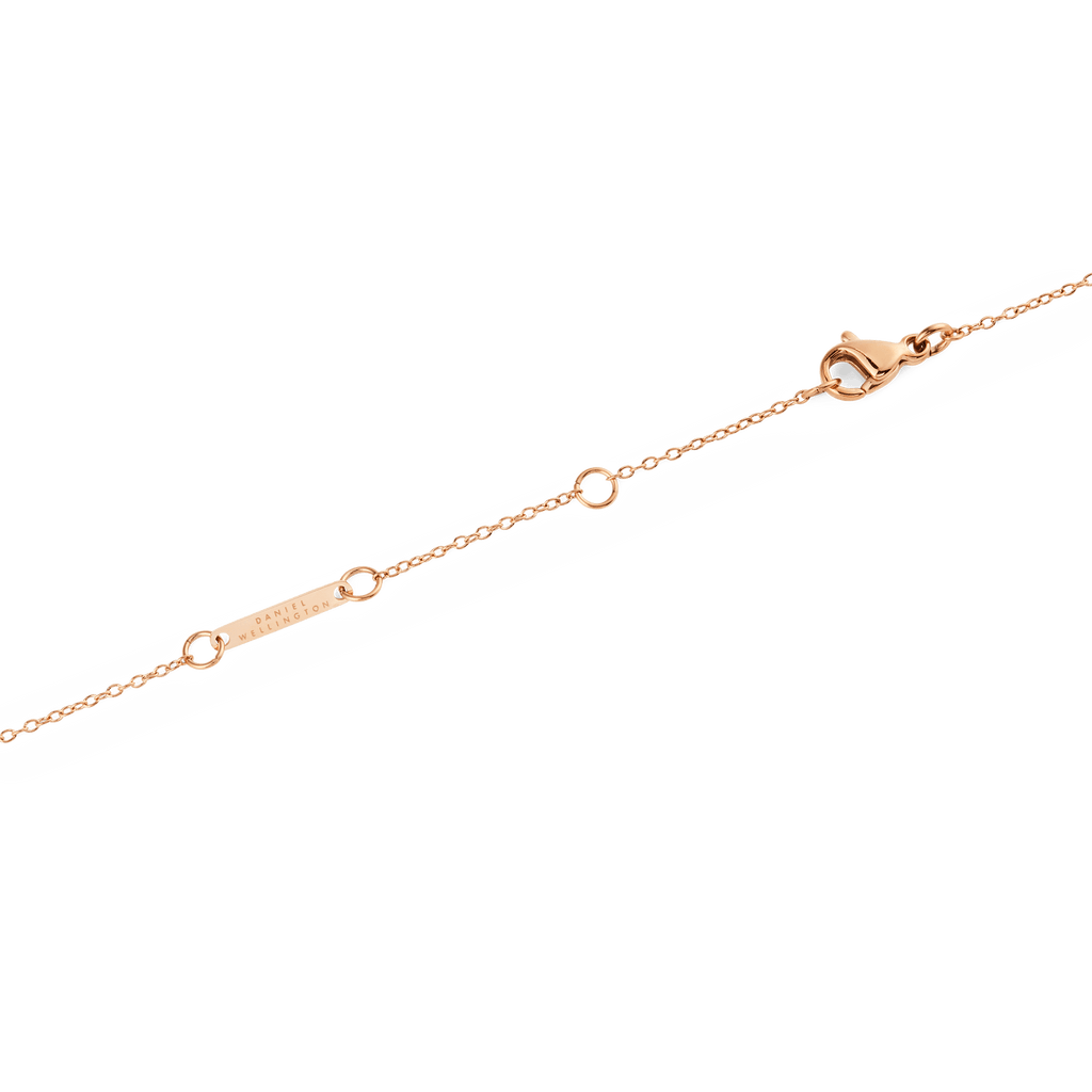 Mirelle Solitaire Necklace Rose Gold