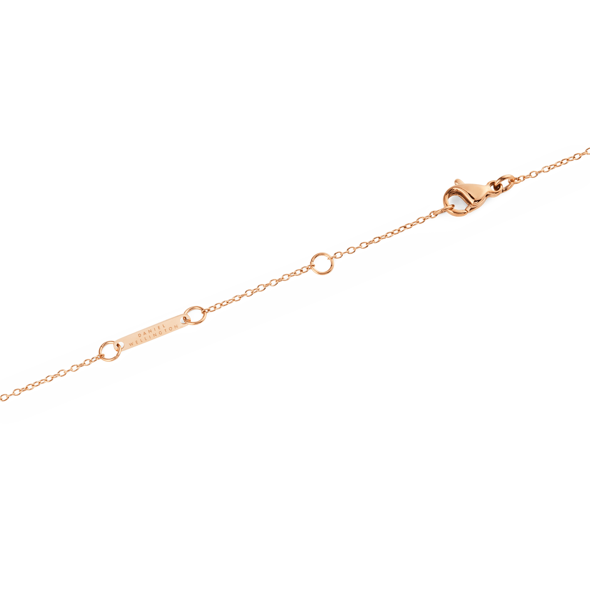Mirelle Solitaire Necklace Rose Gold