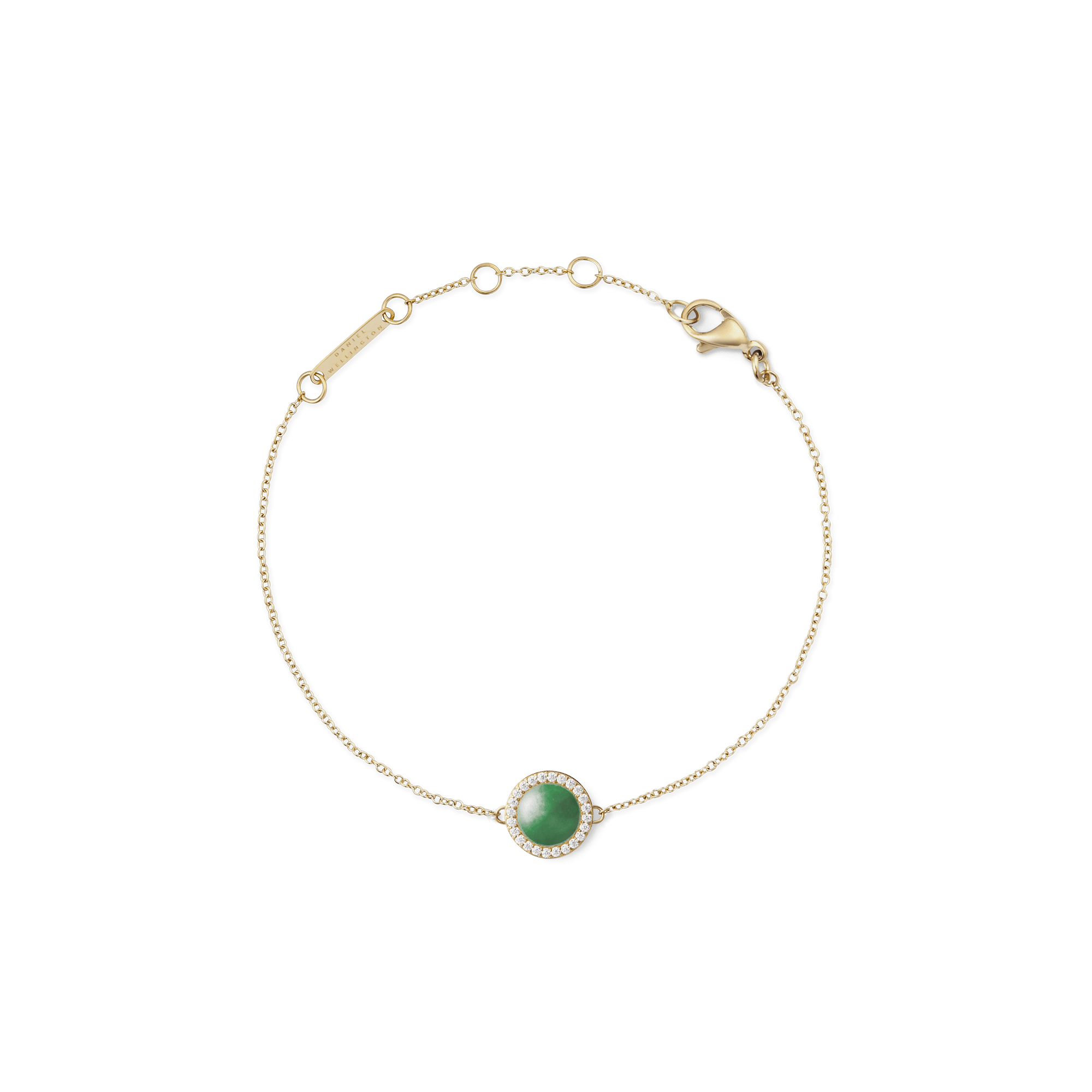 Audrey Bracelet Jade Gold