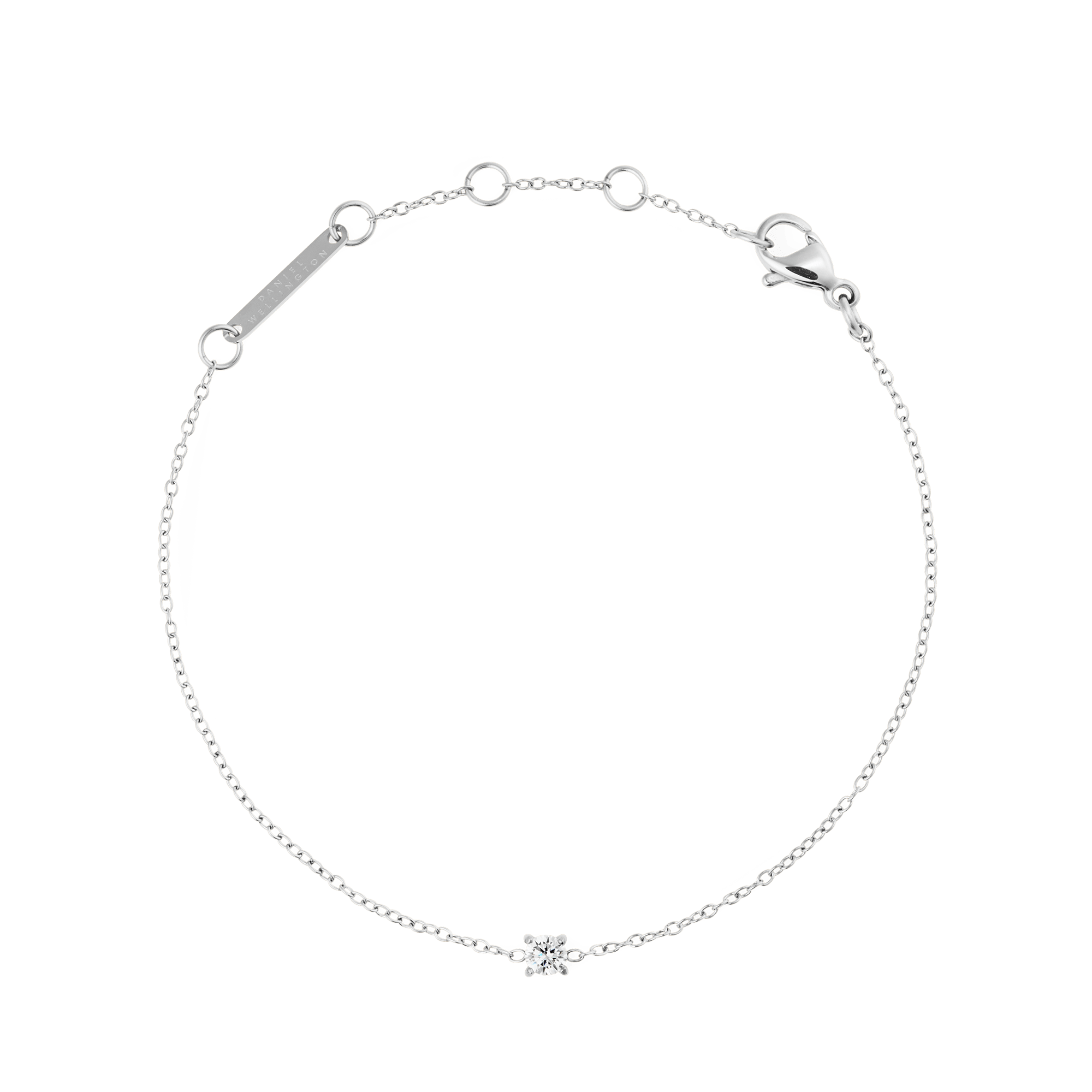 Mirelle Solitaire Bracelet Silver