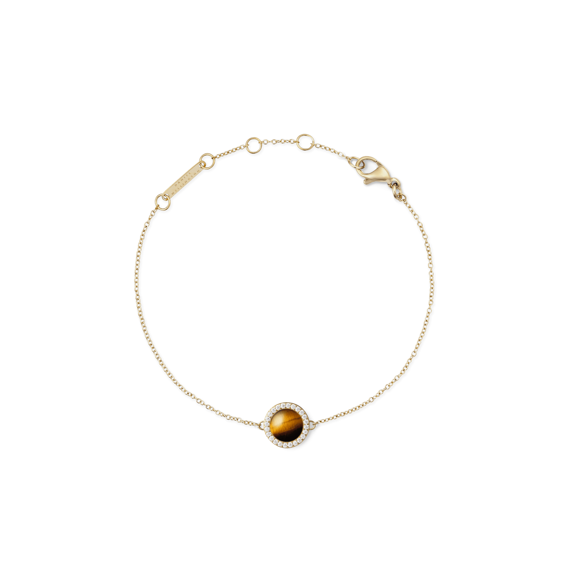 Audrey Bracelet Tiger Eye Gold