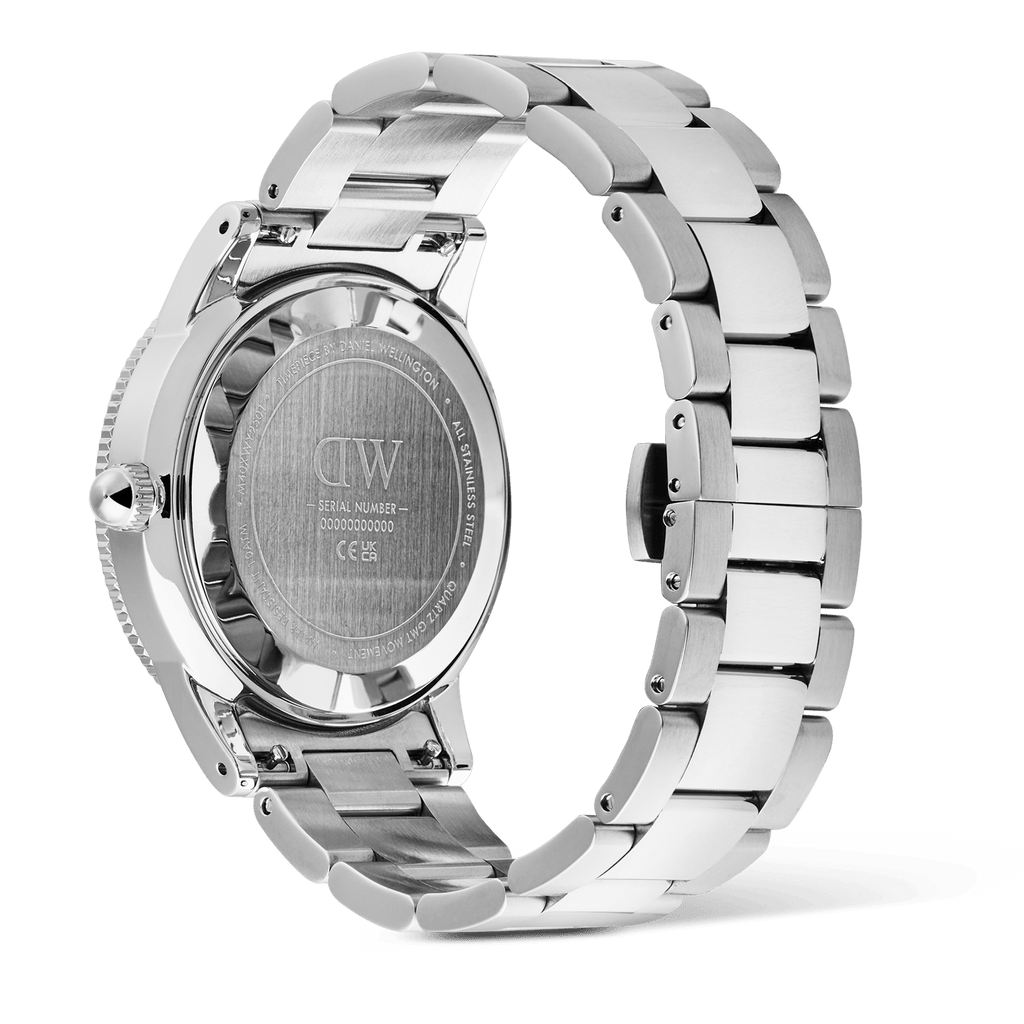 Iconic GMT Link Black Ceramic Bezel Silver