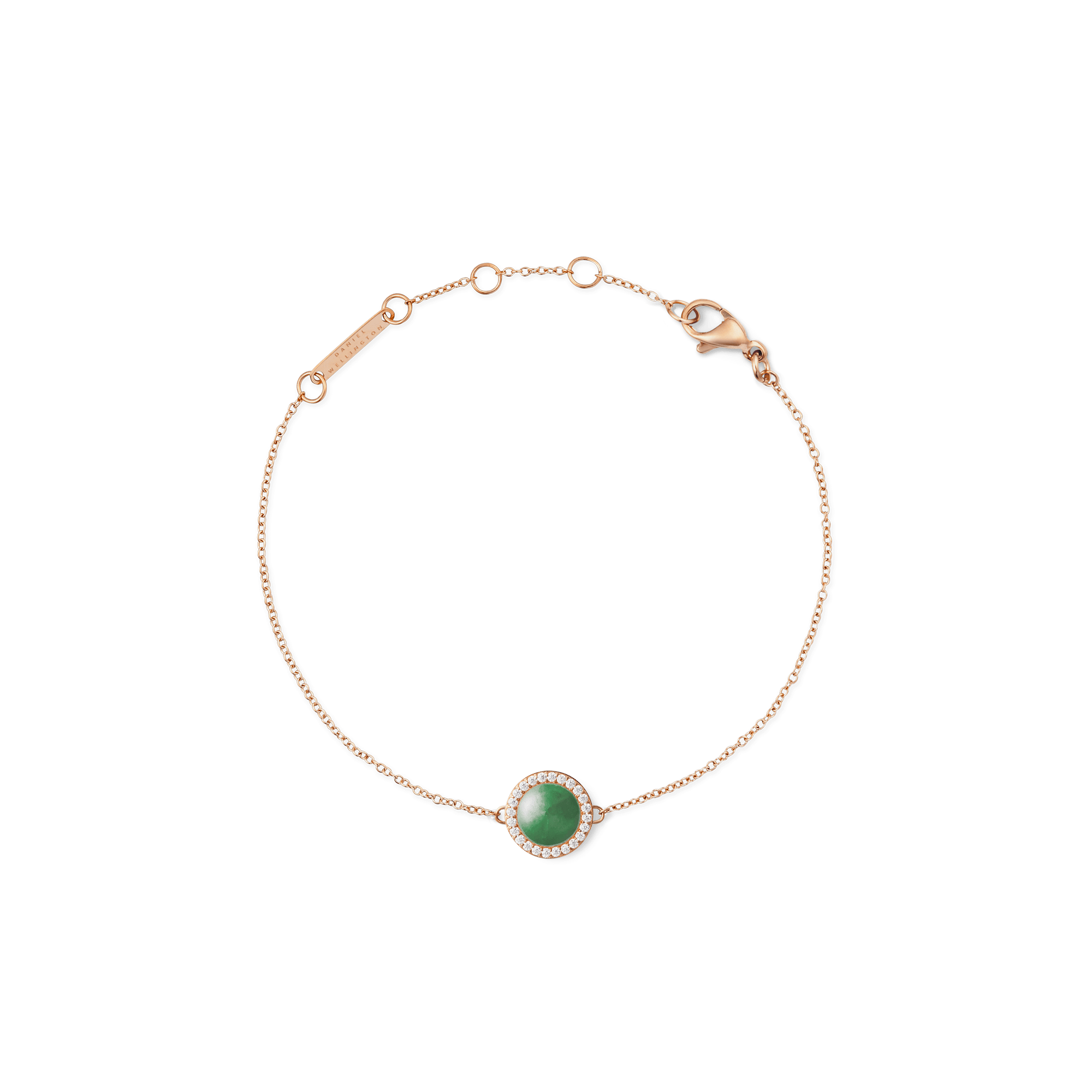 Audrey Bracelet Jade Rose Gold
