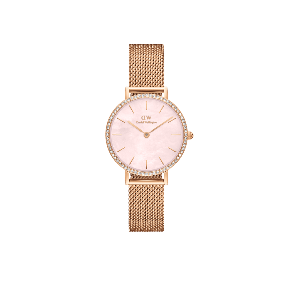 Petite Lumine Bezel Melrose Pink MOP