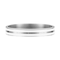 Emalie Infinite Silver Satin White